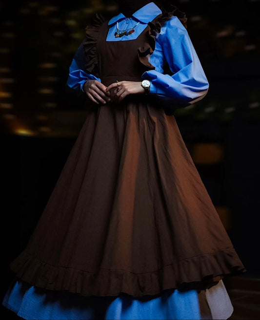 Victorian layered dress